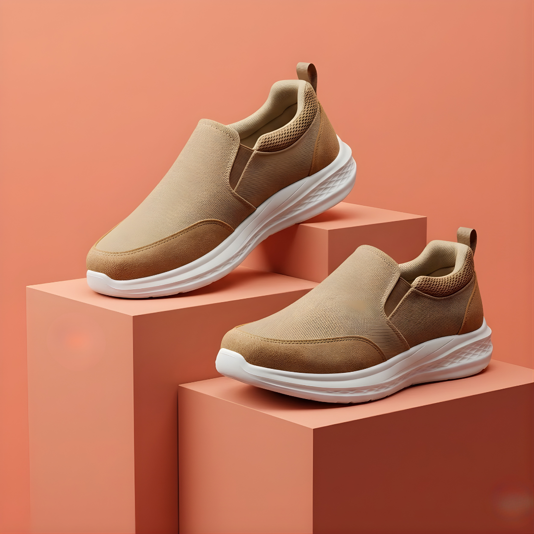 Alayna Fashion | The Aero-Strider Active Loafers – Men’s Breathable Slip-On Walking Shoes