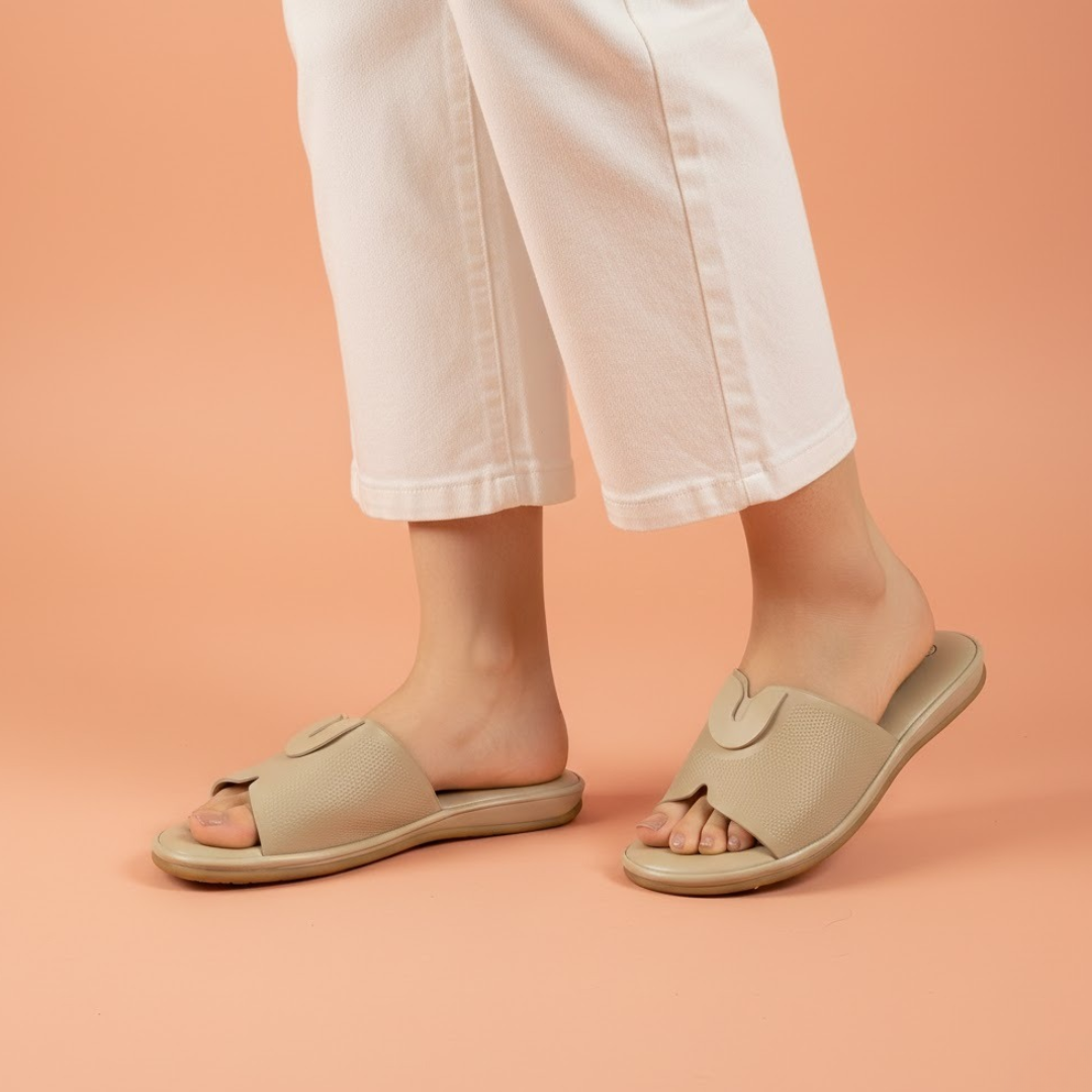 Alayna Fashion | Zenith Sparkle Criss-Cross Slides – Premium Embellished Party Mules