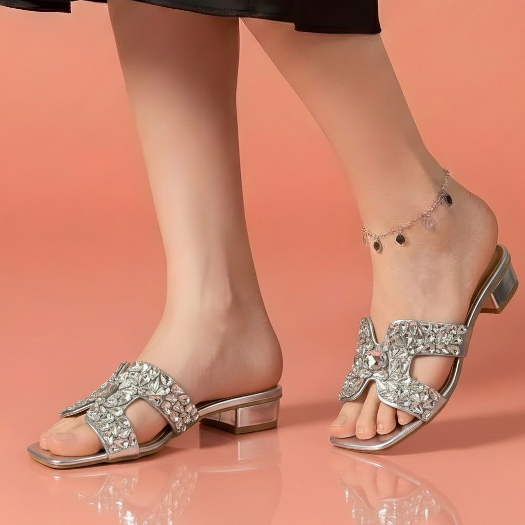 Alayna Fashion | The Nova-Lite Essential Flats – Padded Double-Strap Comfort Slides