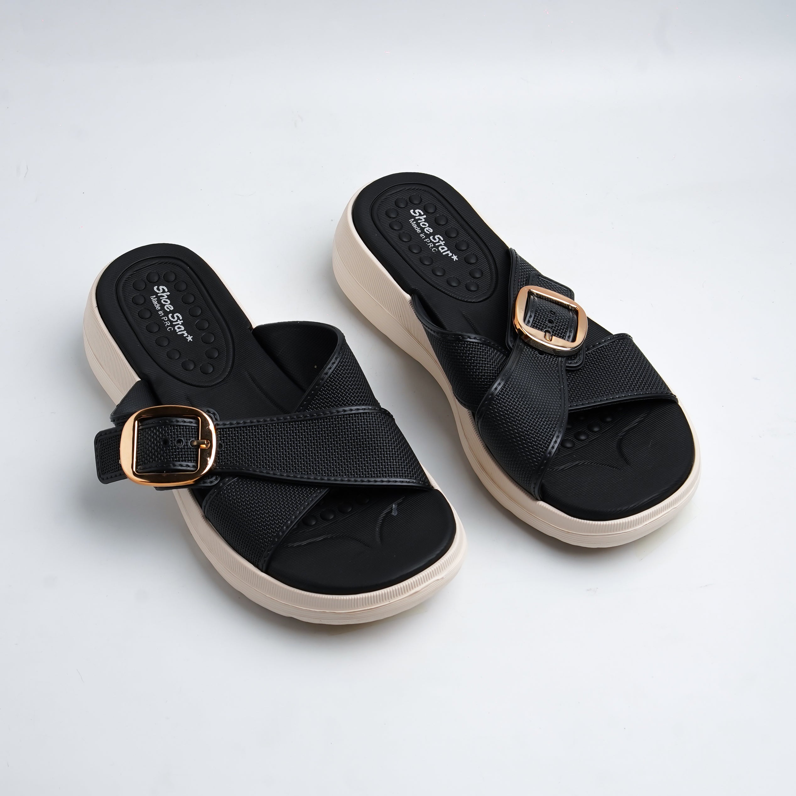 Alayna Fashion | Radiant Rhinestone Mesh Mary Jane Ballet Flats