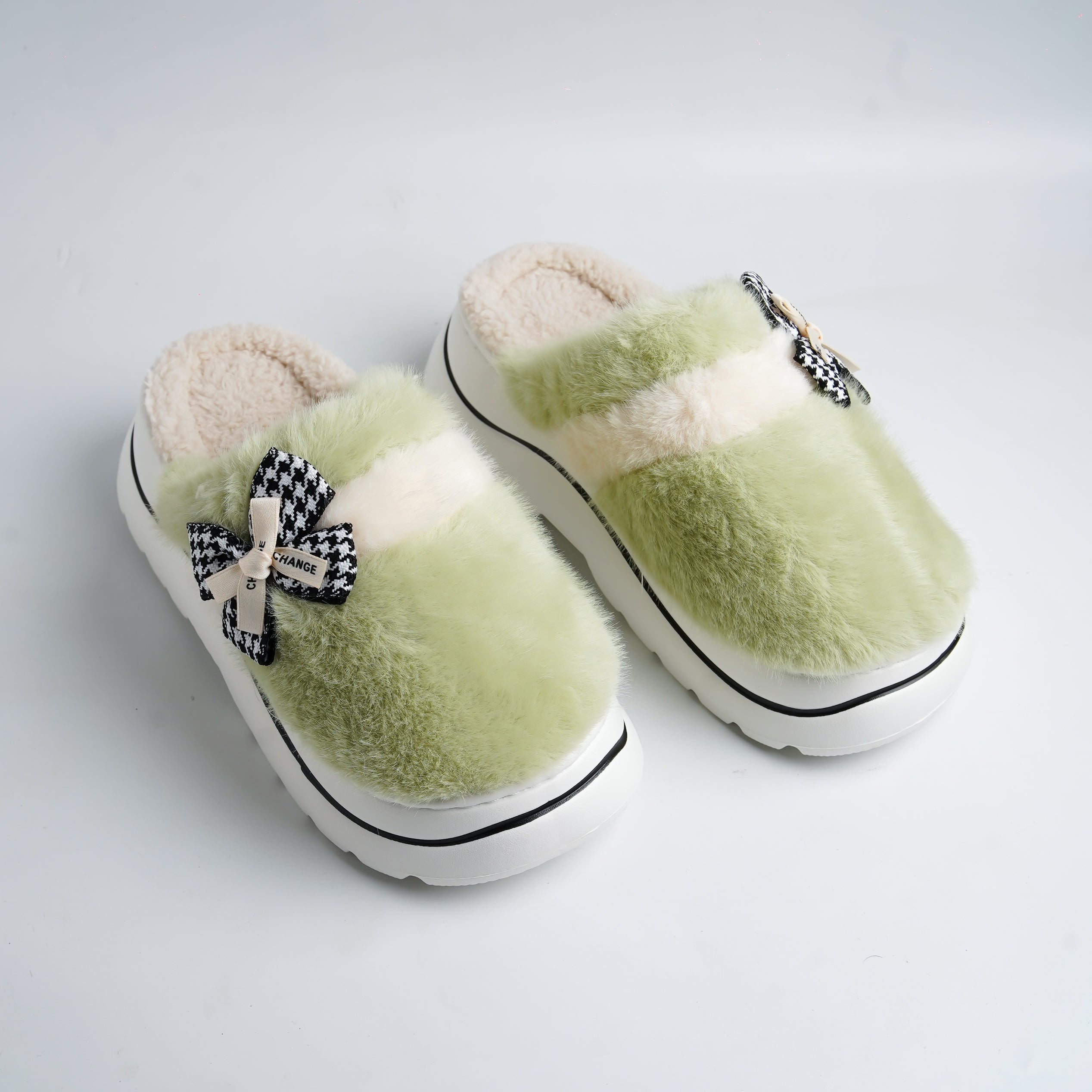 Alayna Fashion | Luxe Jeweled Platform Comfort Clogs with Butterfly Charms