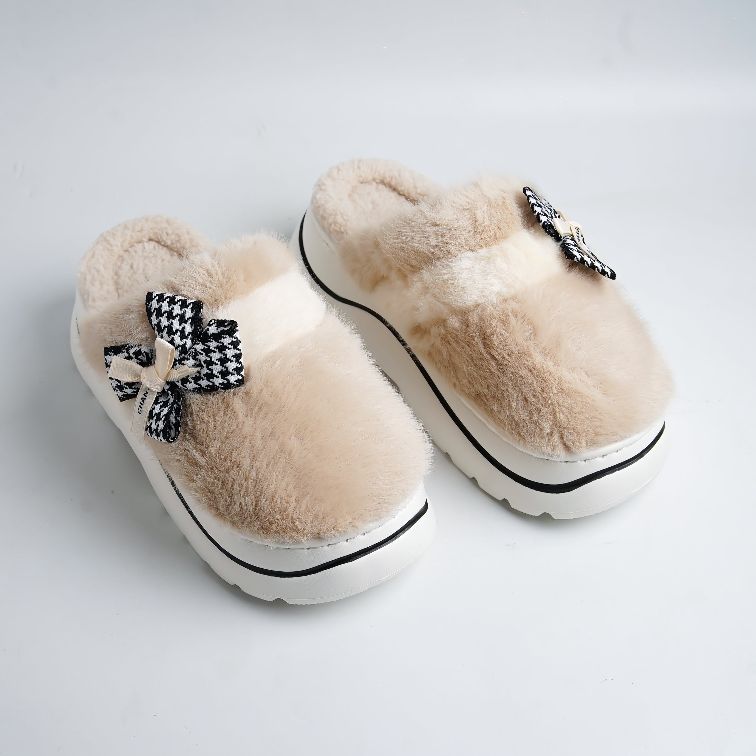 Alayna Fashion | Luxe Jeweled Platform Comfort Clogs with Butterfly Charms