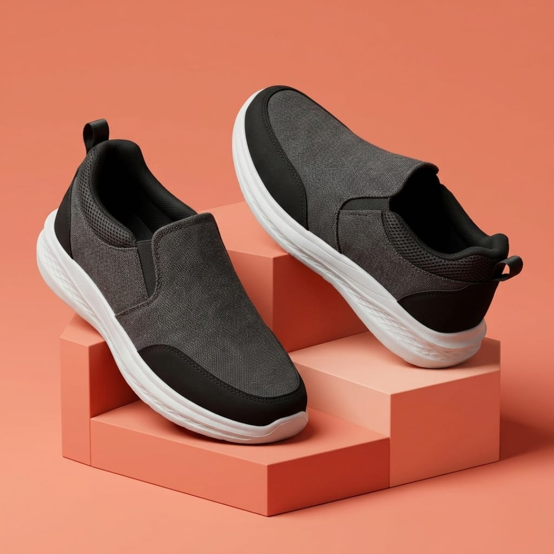 Alayna Fashion | The Aero-Strider Active Loafers – Men’s Breathable Slip-On Walking Shoes