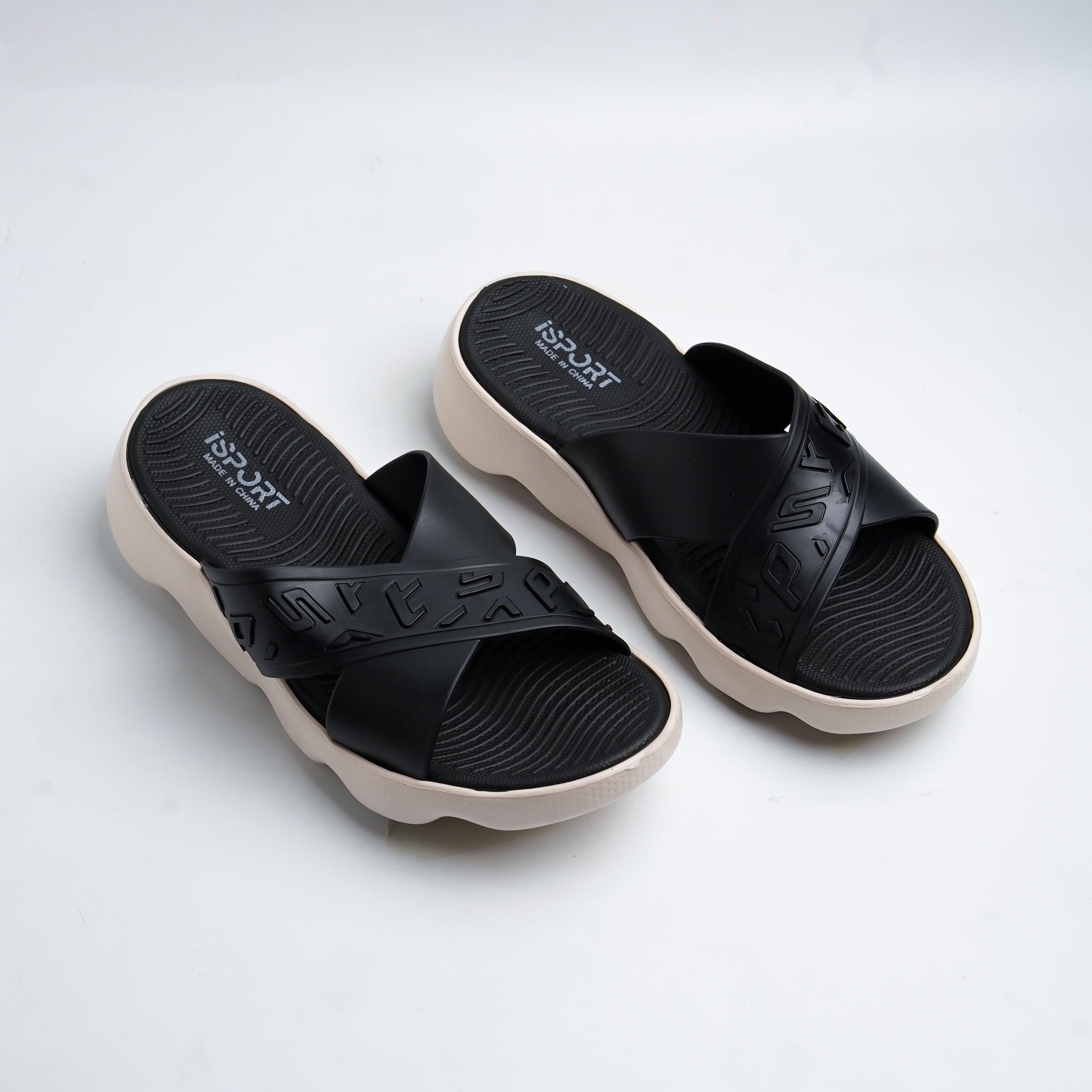 Alayna Fashion | Bold Metallic Chain Chunky Platform Slides