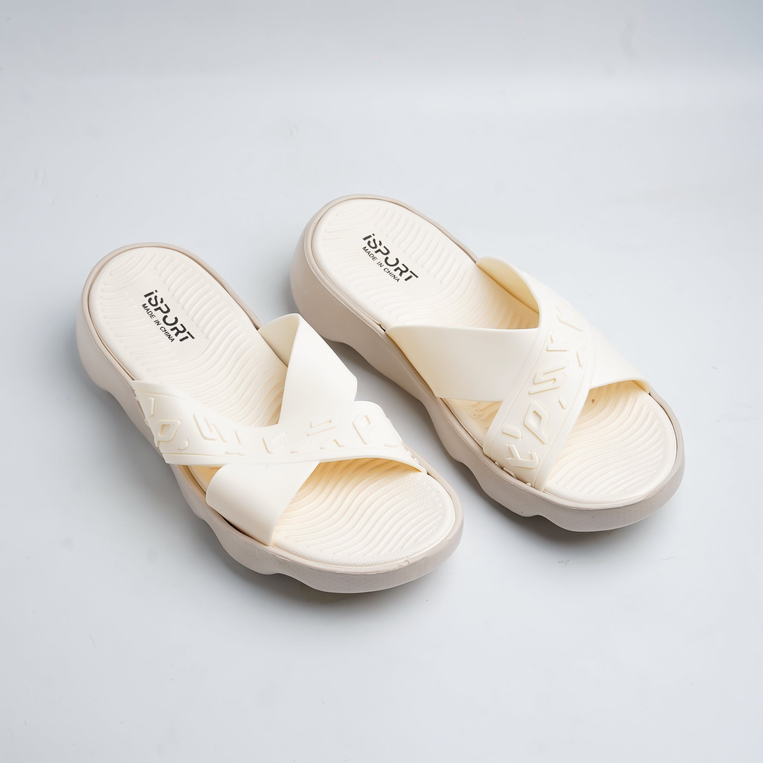 Alayna Fashion | Bold Metallic Chain Chunky Platform Slides