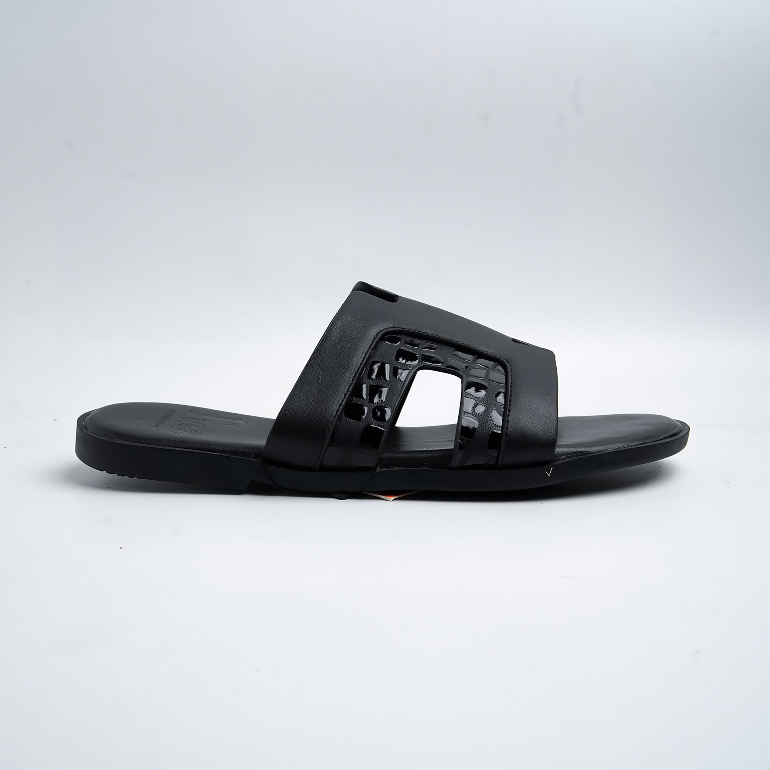 Alayna Fashion | Luxe Rhinestone Quilted Padded Platform Slides