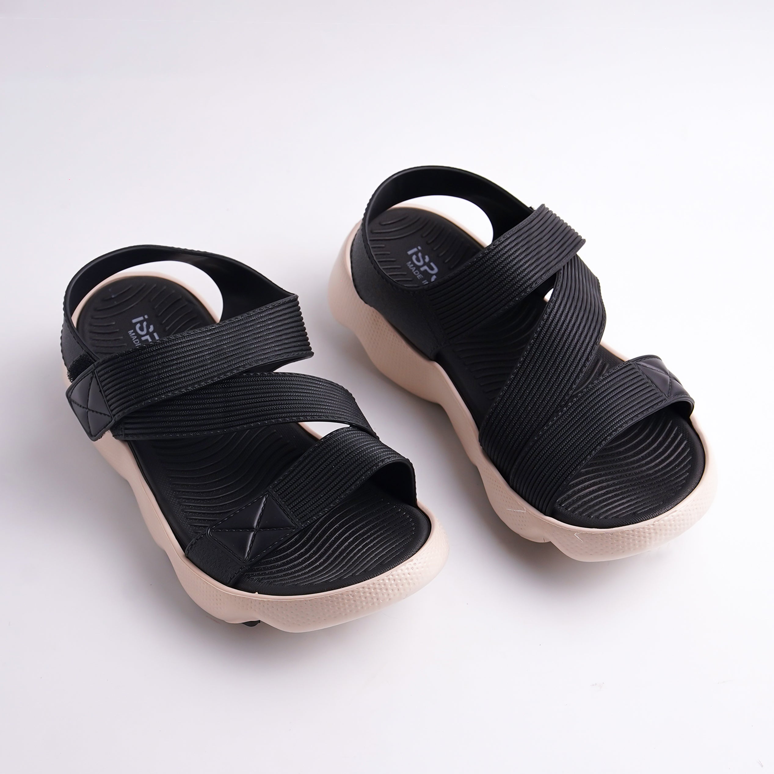 Alayna Fashion | Wide-Strap Luofu Comfort Slides – Soft Padded Footbed Sandals