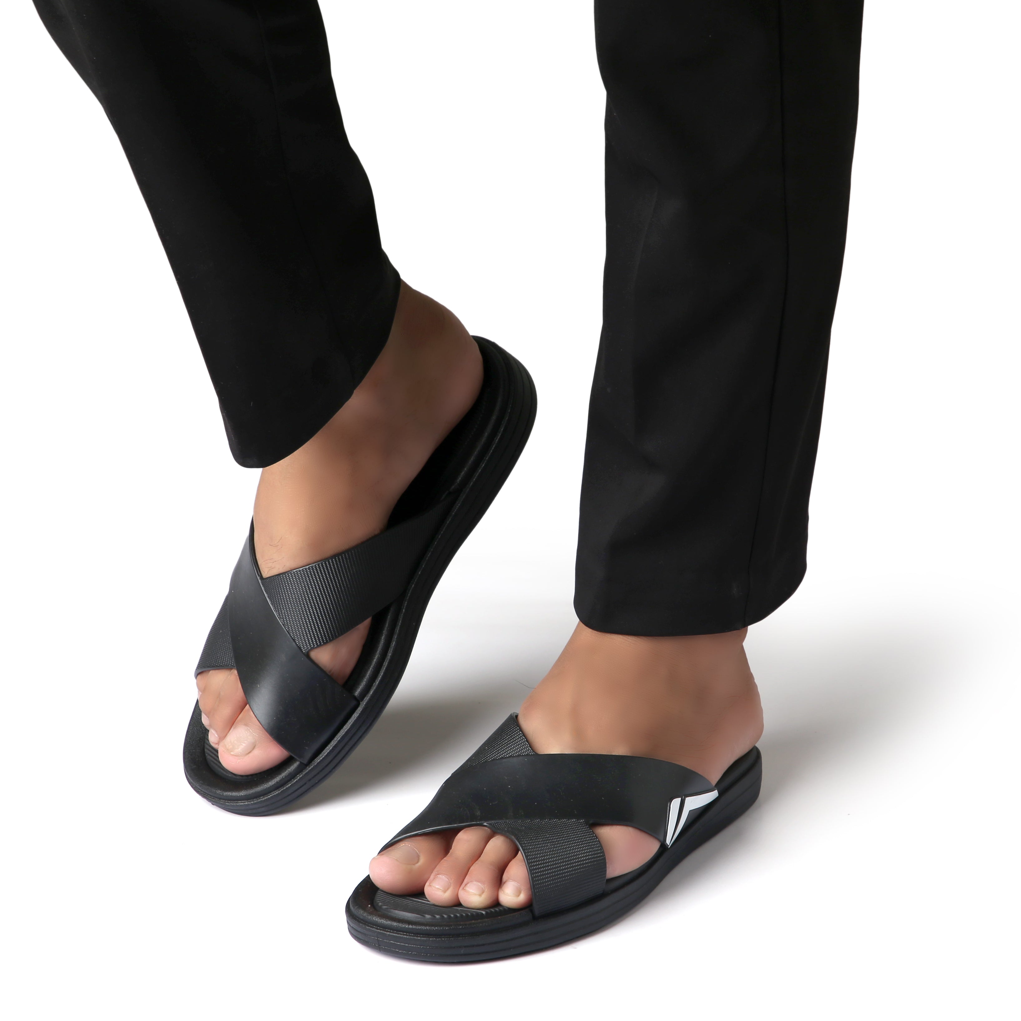 Loufu Mens Comfort Slides