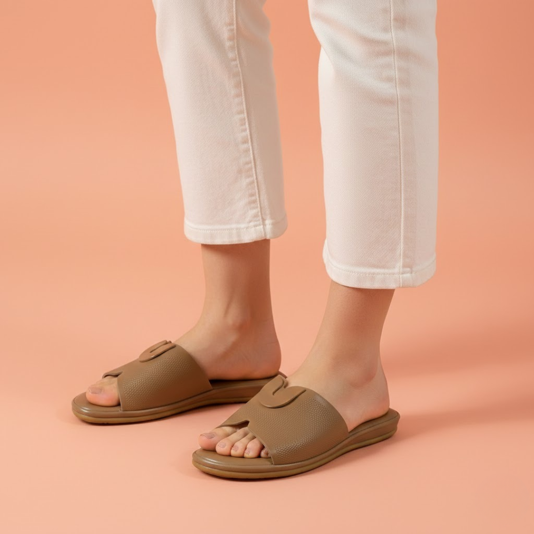 Alayna Fashion | Zenith Sparkle Criss-Cross Slides – Premium Embellished Party Mules