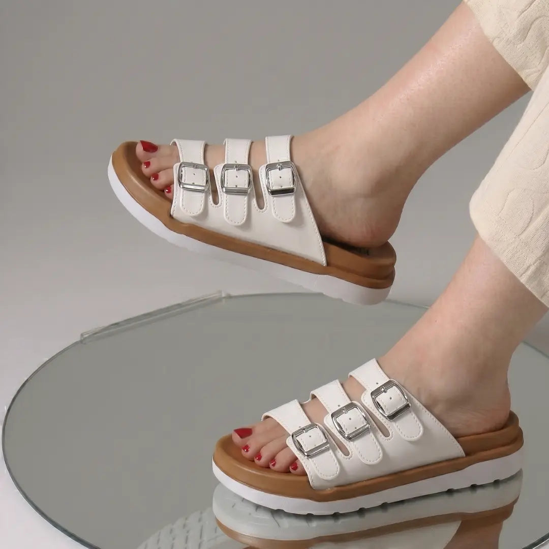 Alayna Fashion | Ultra-Soft Faux Fur Criss-Cross Plush Slippers