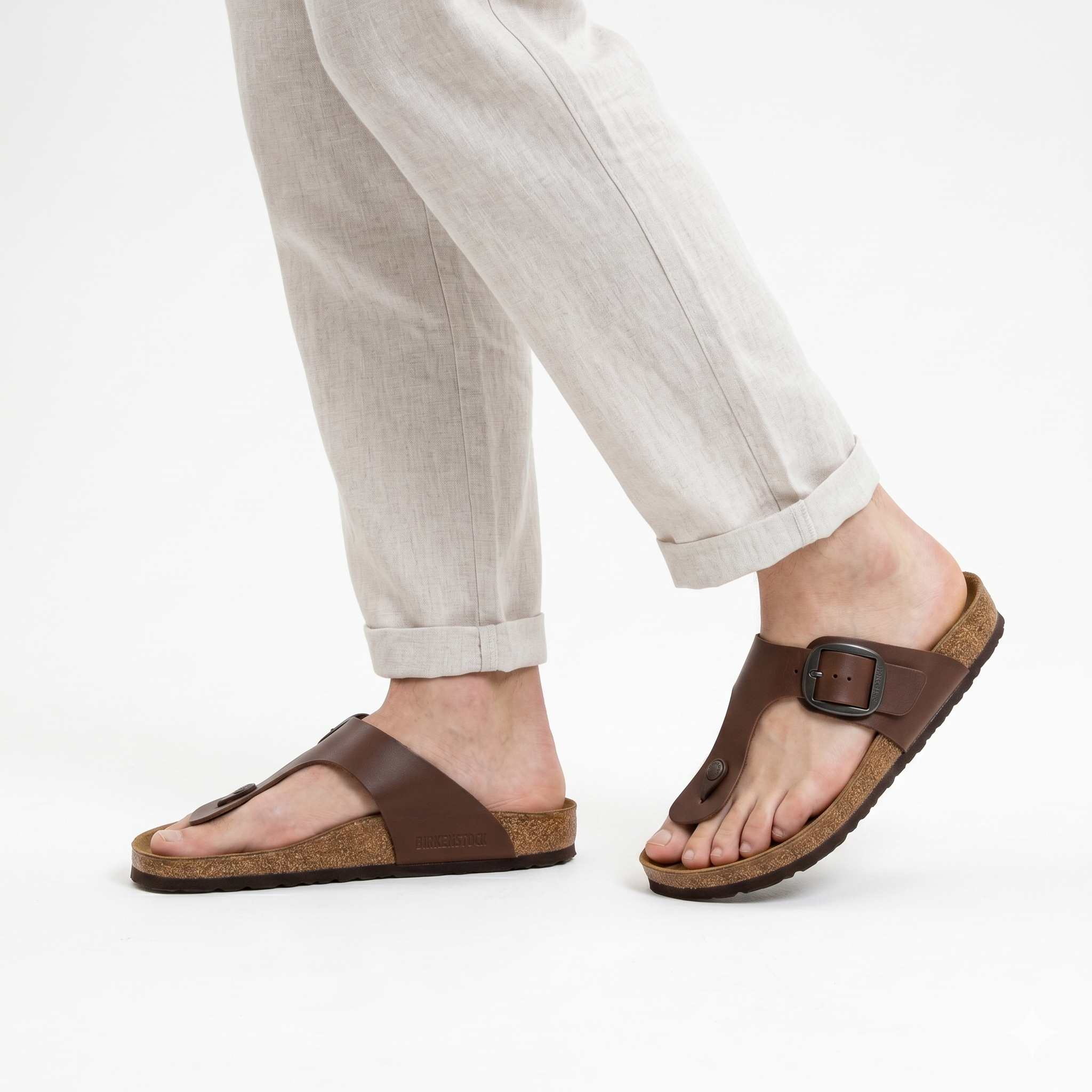 Alayna Fashion | The Heritage Comfort Mules – Men’s Classic Padded Cross-Strap Slides
