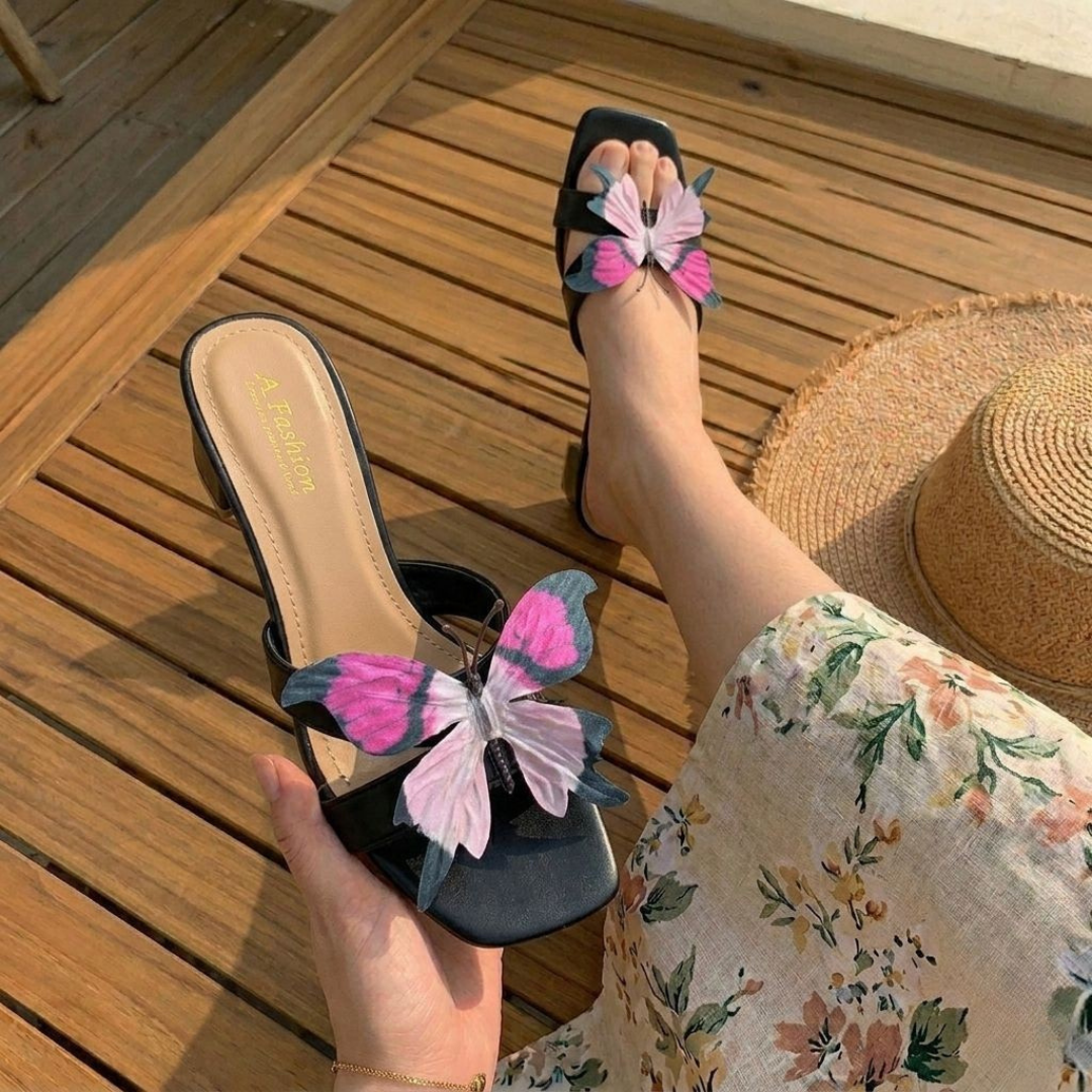 Ayla Butterfly Heels